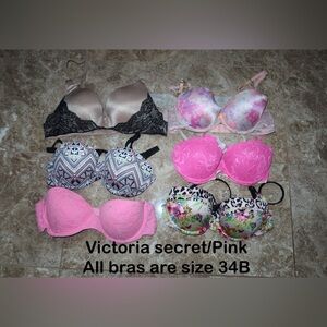 Victoria's Secret Vibrant Lace Bra SET